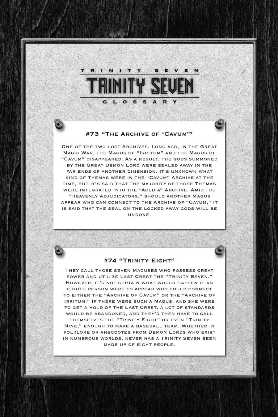 Trinity Seven: The Seven Magicians Chapter 106 page 35 - 