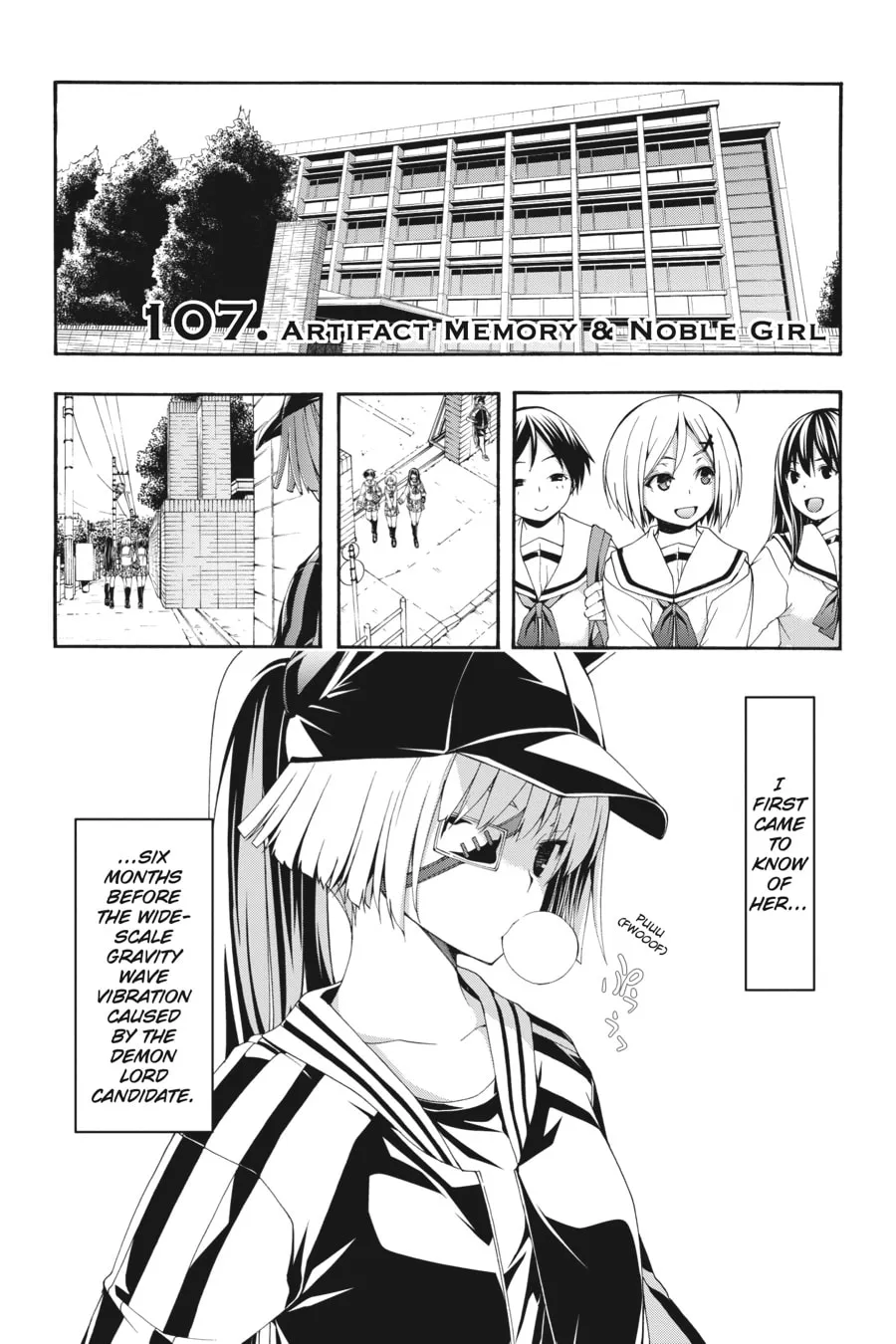 Trinity Seven: The Seven Magicians Chapter 107 page 1 - 