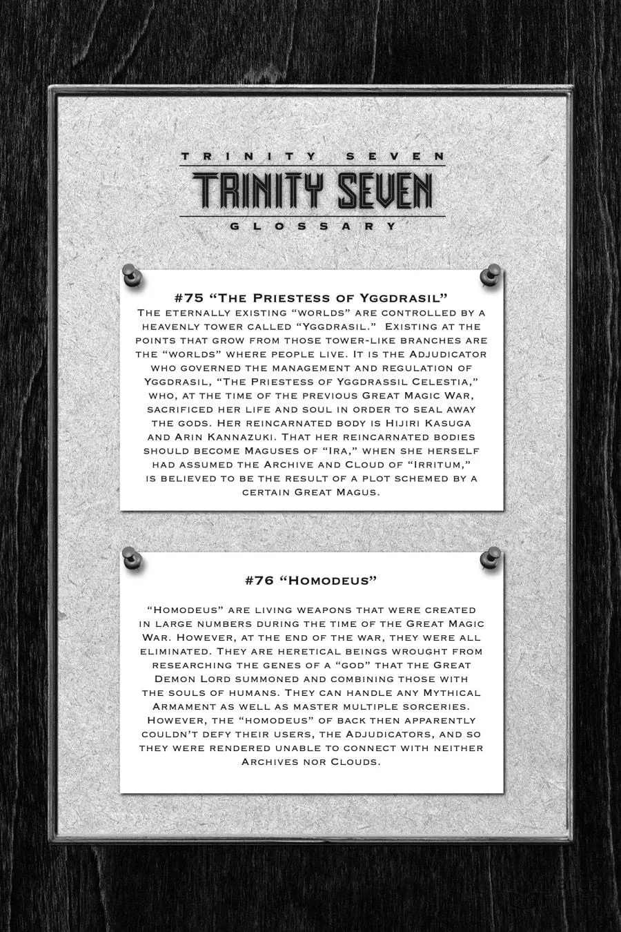 Trinity Seven: The Seven Magicians Chapter 107 page 20 - 