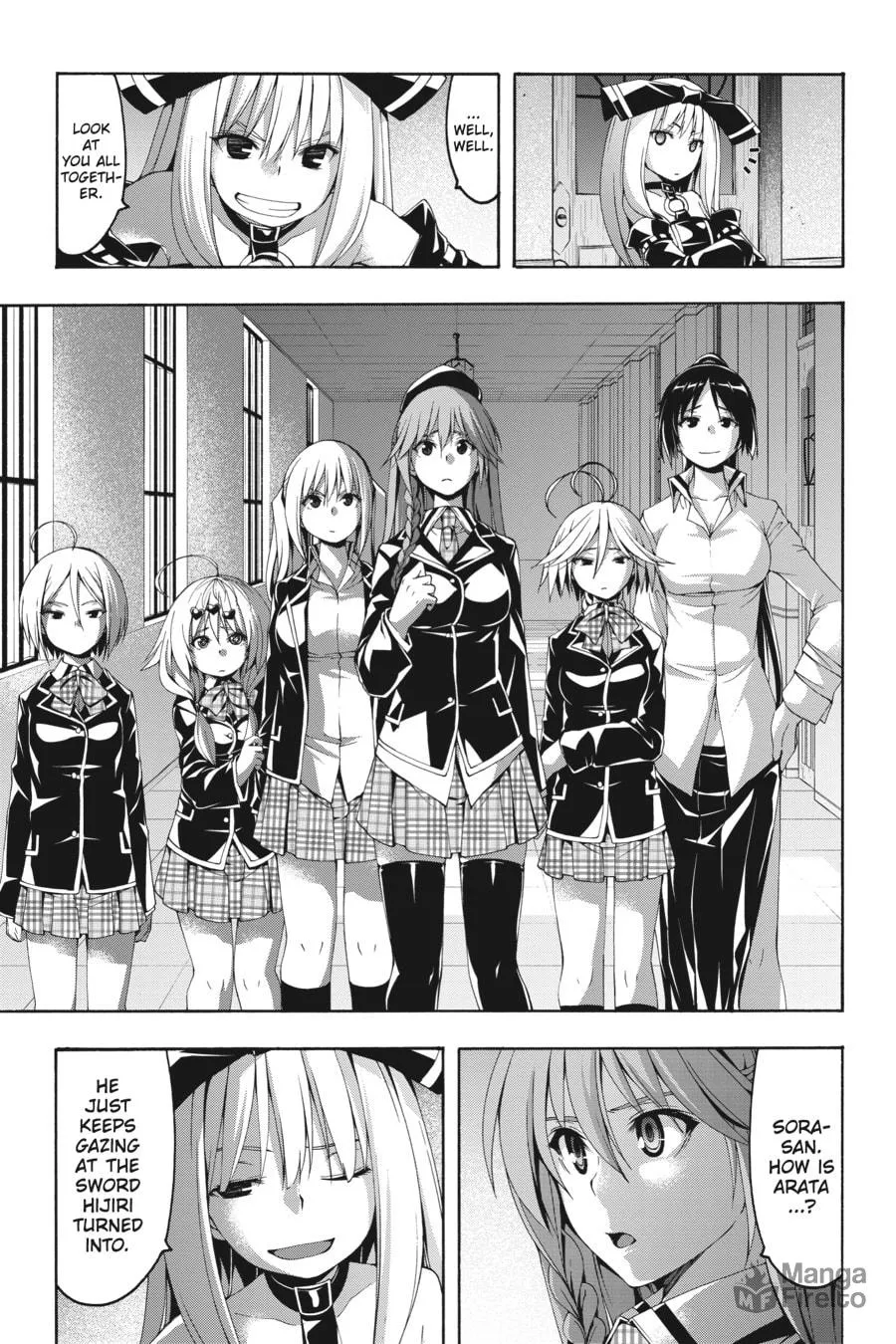 Trinity Seven: The Seven Magicians Chapter 108 page 3 - 