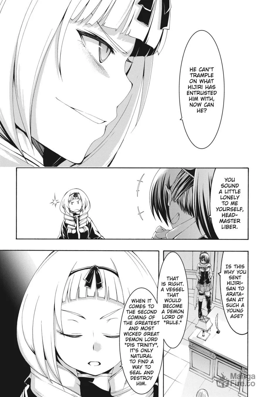 Trinity Seven: The Seven Magicians Chapter 108 page 9 - 