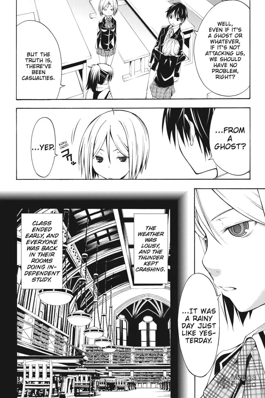 Trinity Seven: The Seven Magicians Chapter 11 page 12 - 