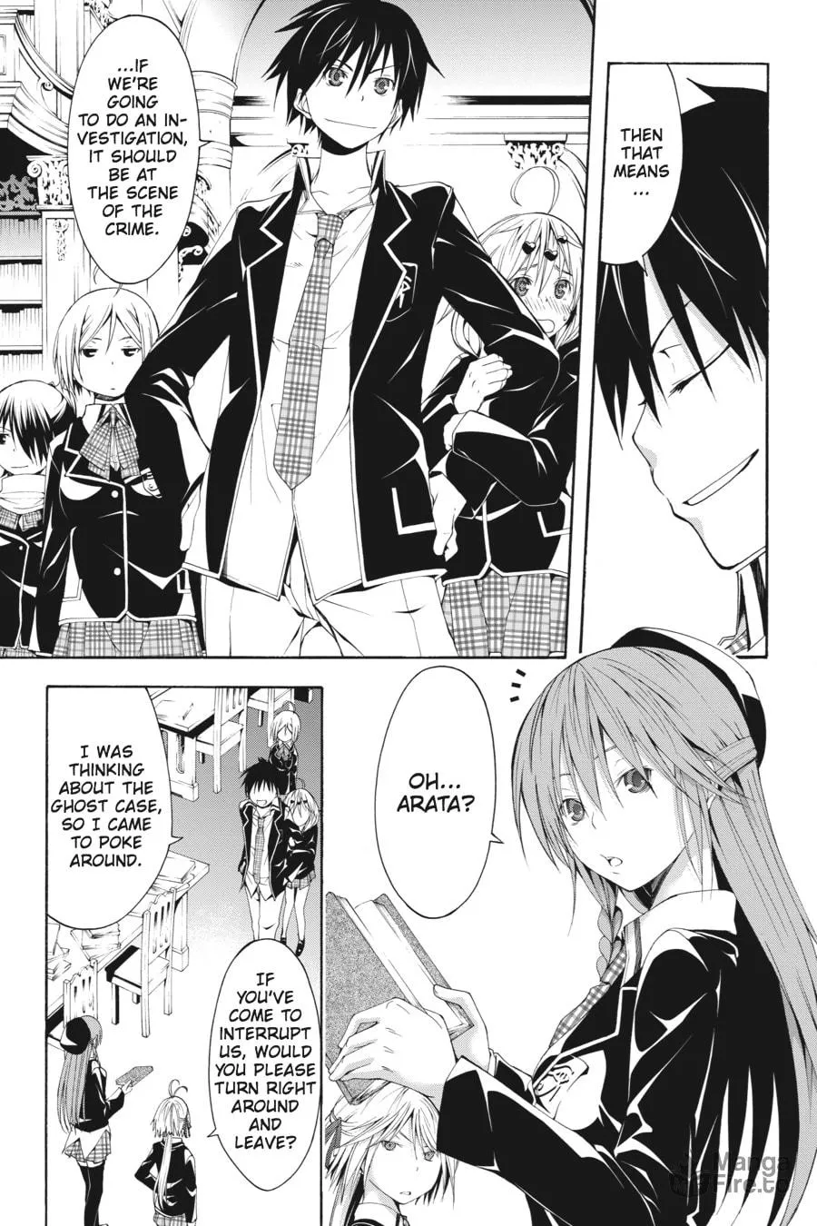 Trinity Seven: The Seven Magicians Chapter 11 page 15 - 
