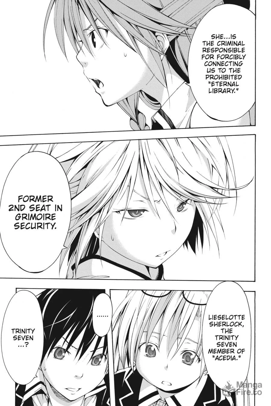 Trinity Seven: The Seven Magicians Chapter 11 page 30 - 