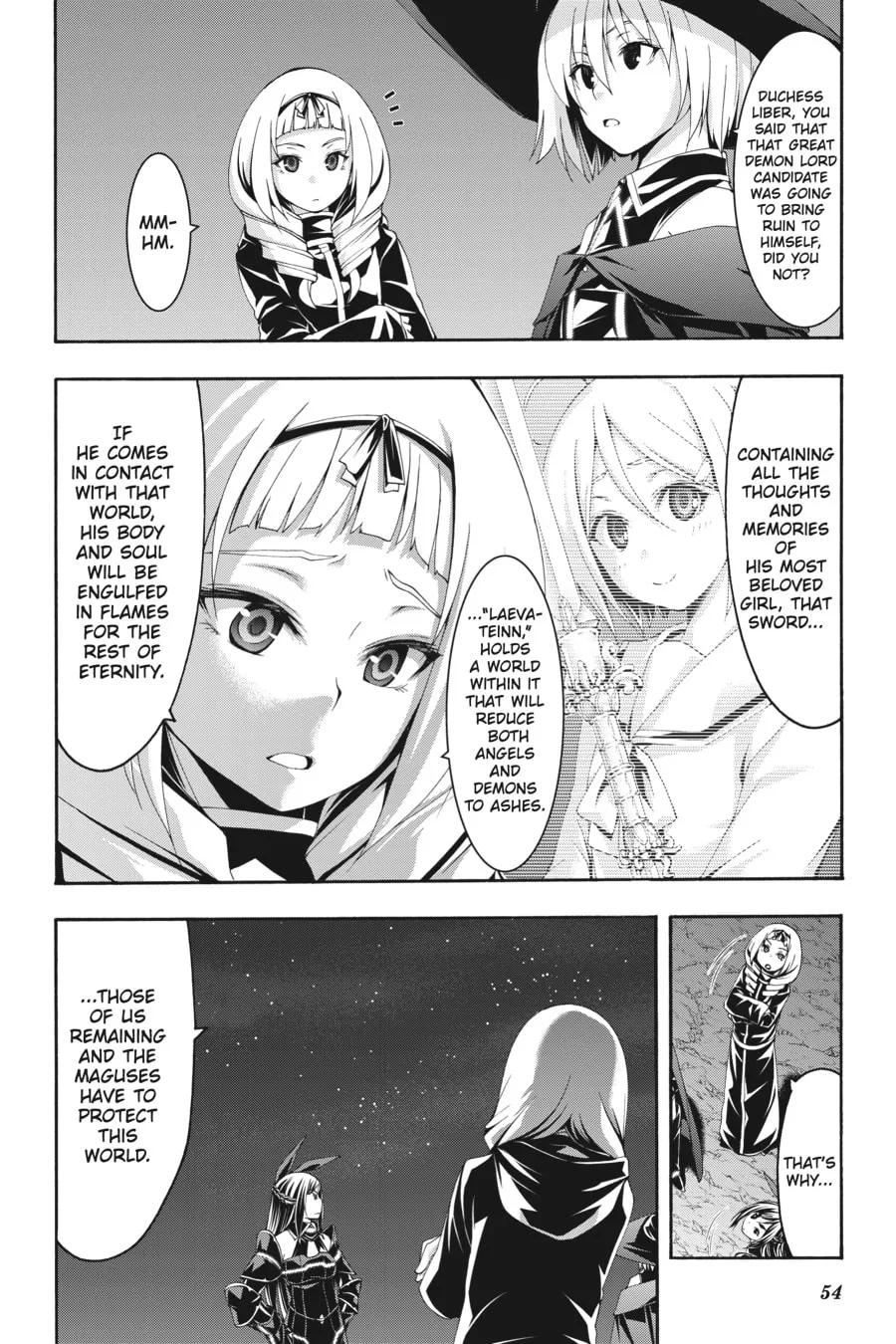 Trinity Seven: The Seven Magicians Chapter 110 page 19 - 