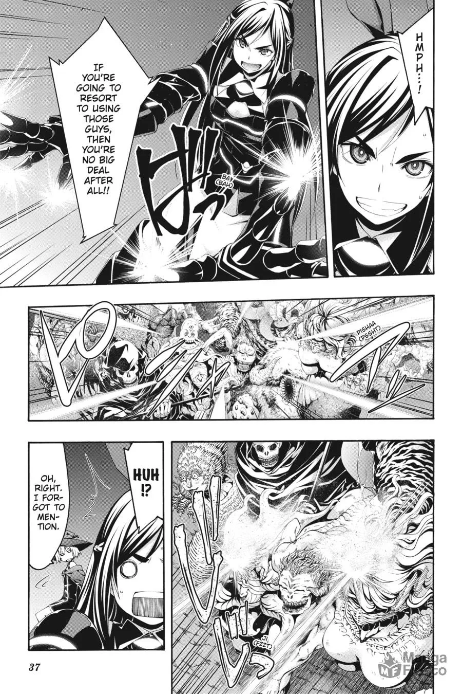 Trinity Seven: The Seven Magicians Chapter 110 page 3 - 