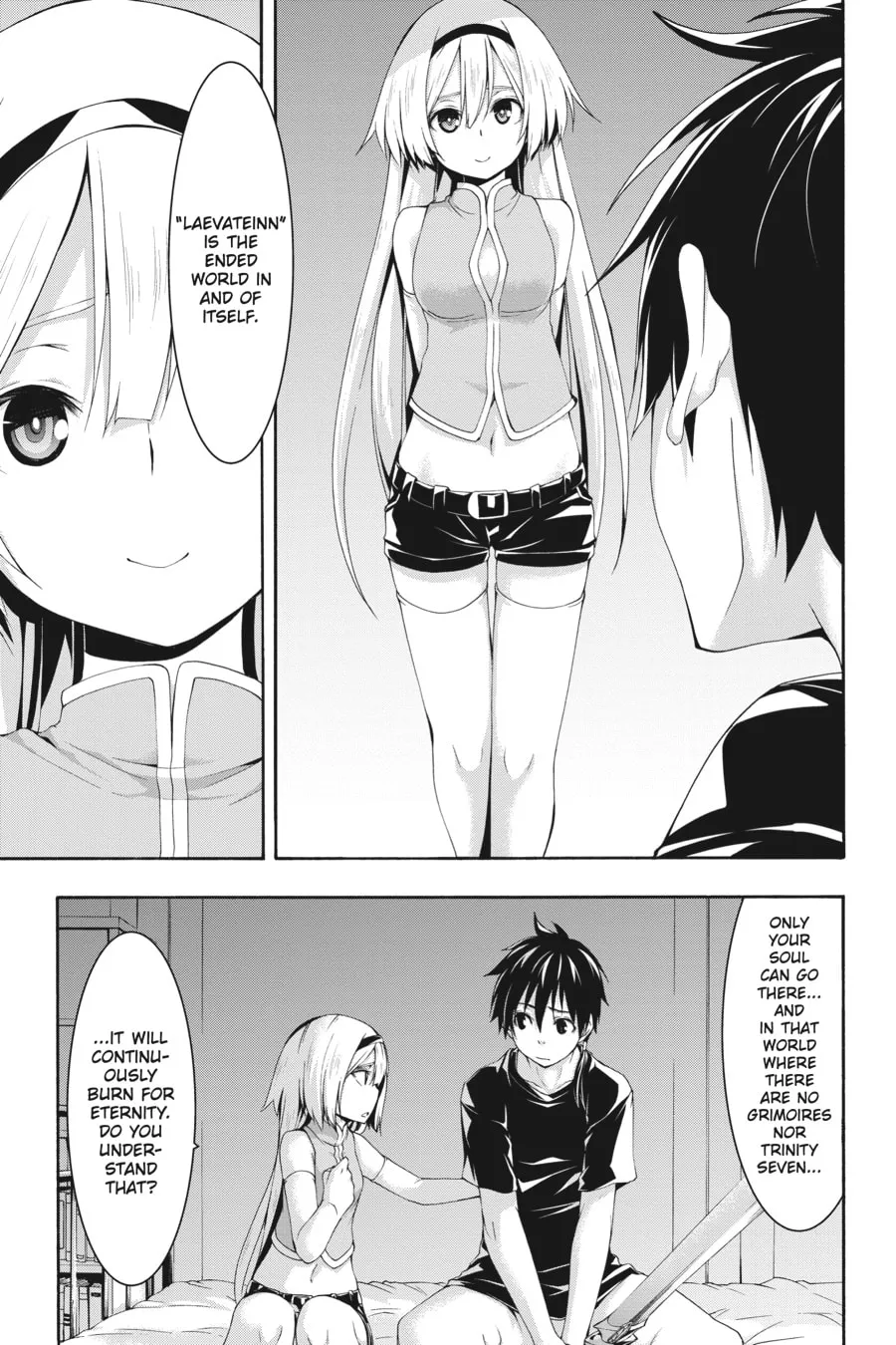 Trinity Seven: The Seven Magicians Chapter 110 page 22 - 