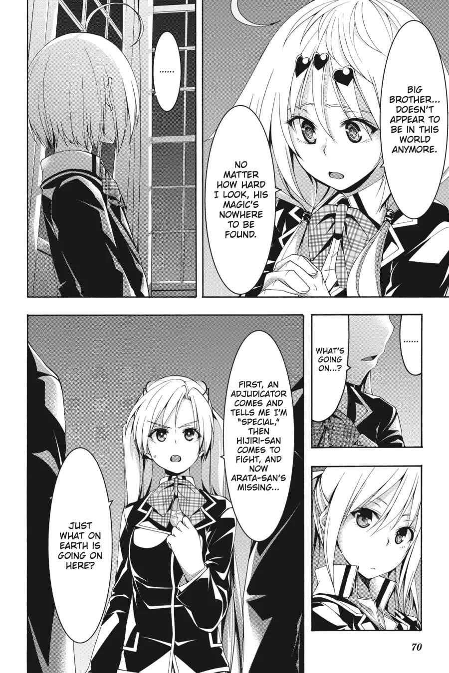 Trinity Seven: The Seven Magicians Chapter 111 page 4 - 
