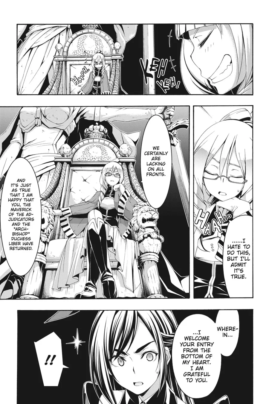 Trinity Seven: The Seven Magicians Chapter 112 page 11 - 