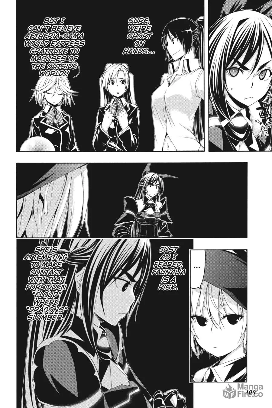 Trinity Seven: The Seven Magicians Chapter 112 page 12 - 