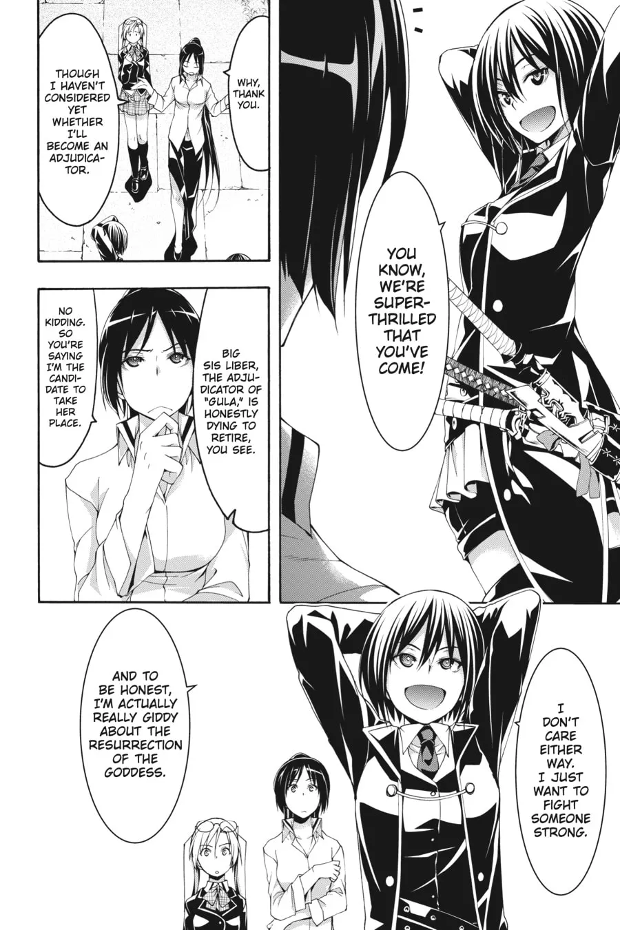 Trinity Seven: The Seven Magicians Chapter 112 page 16 - 