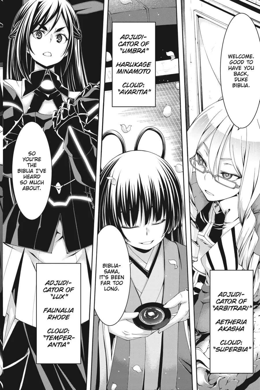 Trinity Seven: The Seven Magicians Chapter 112 page 4 - 