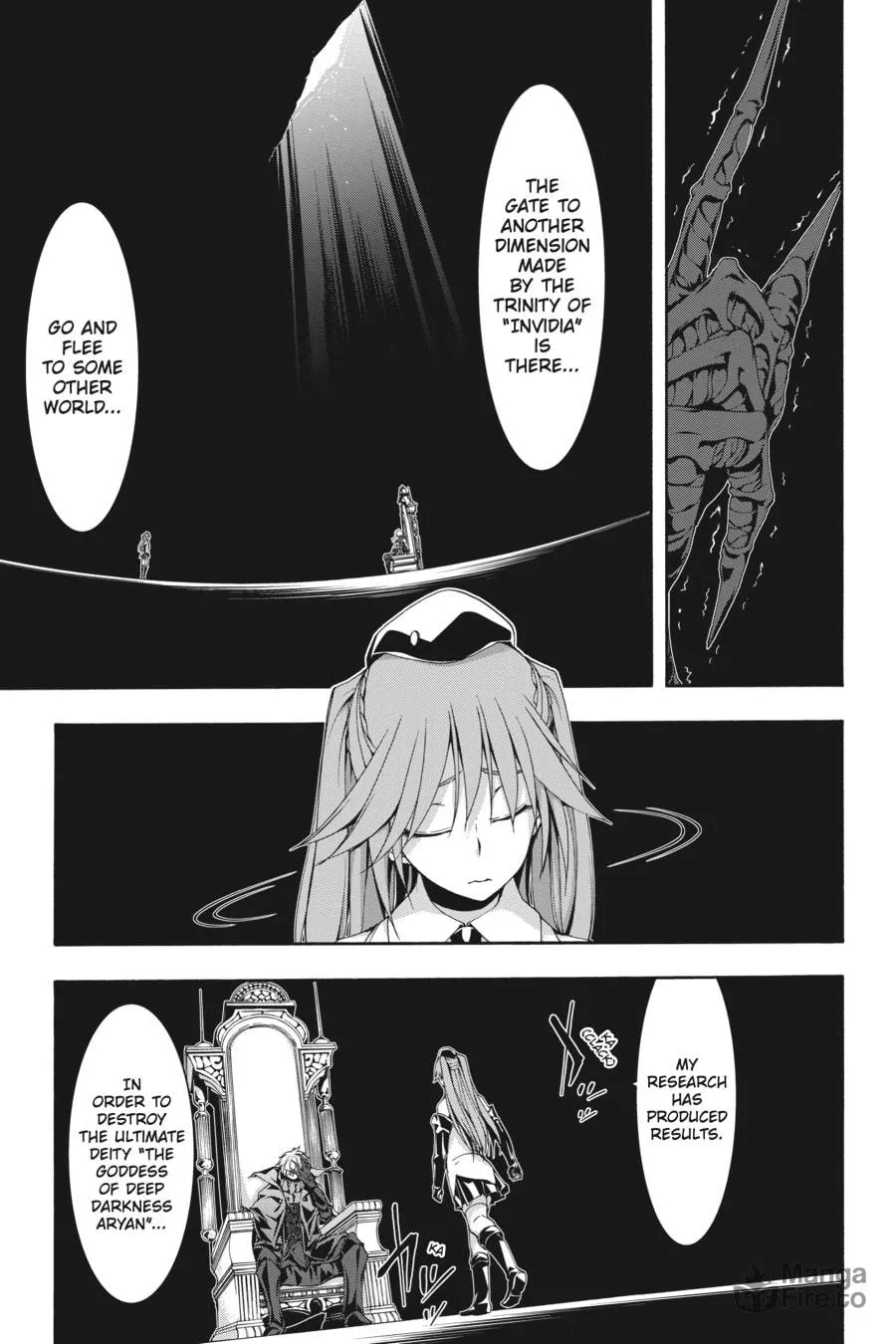Trinity Seven: The Seven Magicians Chapter 113 page 21 - 