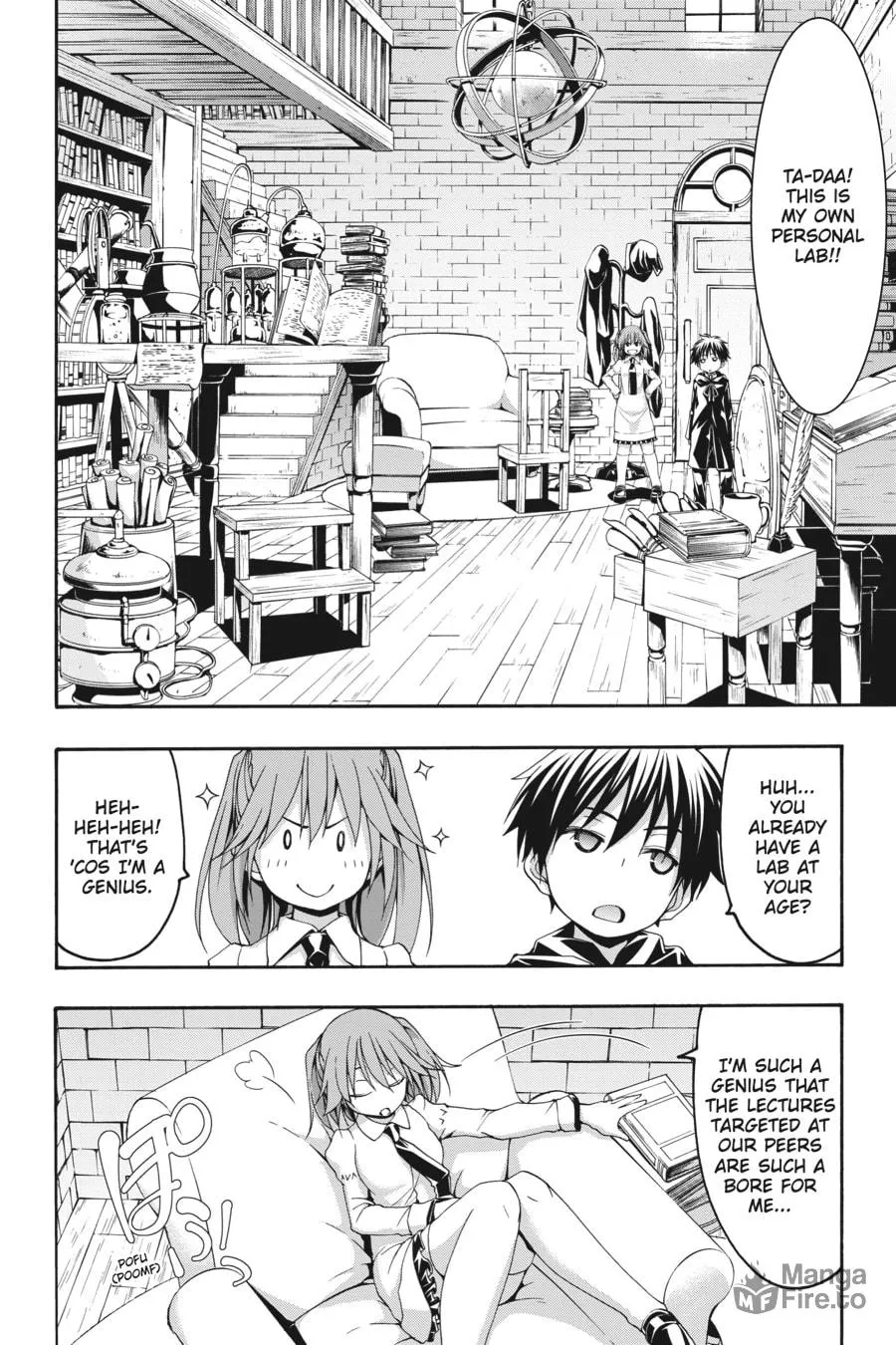 Trinity Seven: The Seven Magicians Chapter 113 page 6 - 