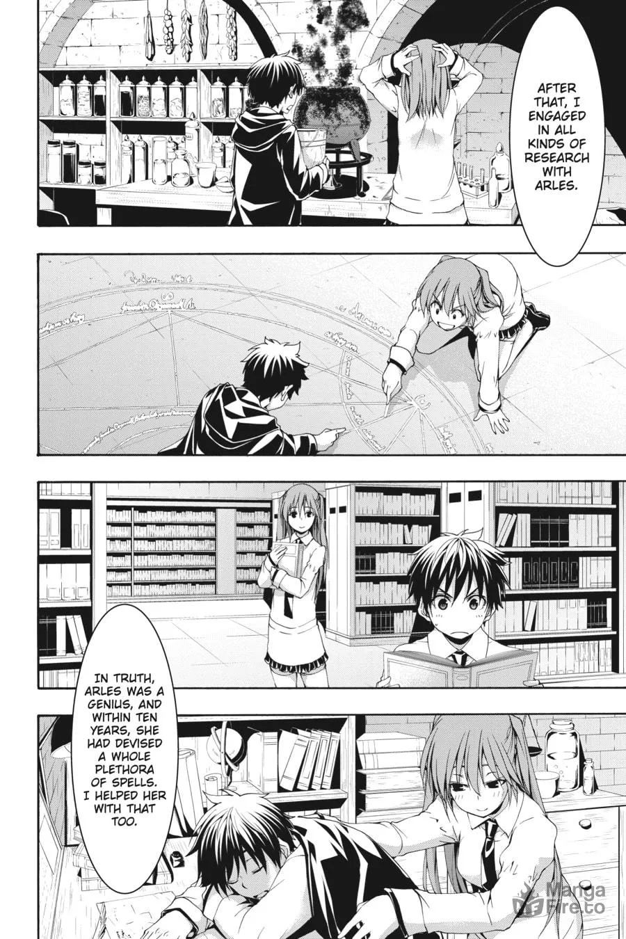 Trinity Seven: The Seven Magicians Chapter 113 page 10 - 