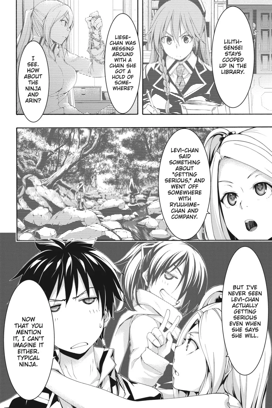 Trinity Seven: The Seven Magicians Chapter 114 page 23 - 