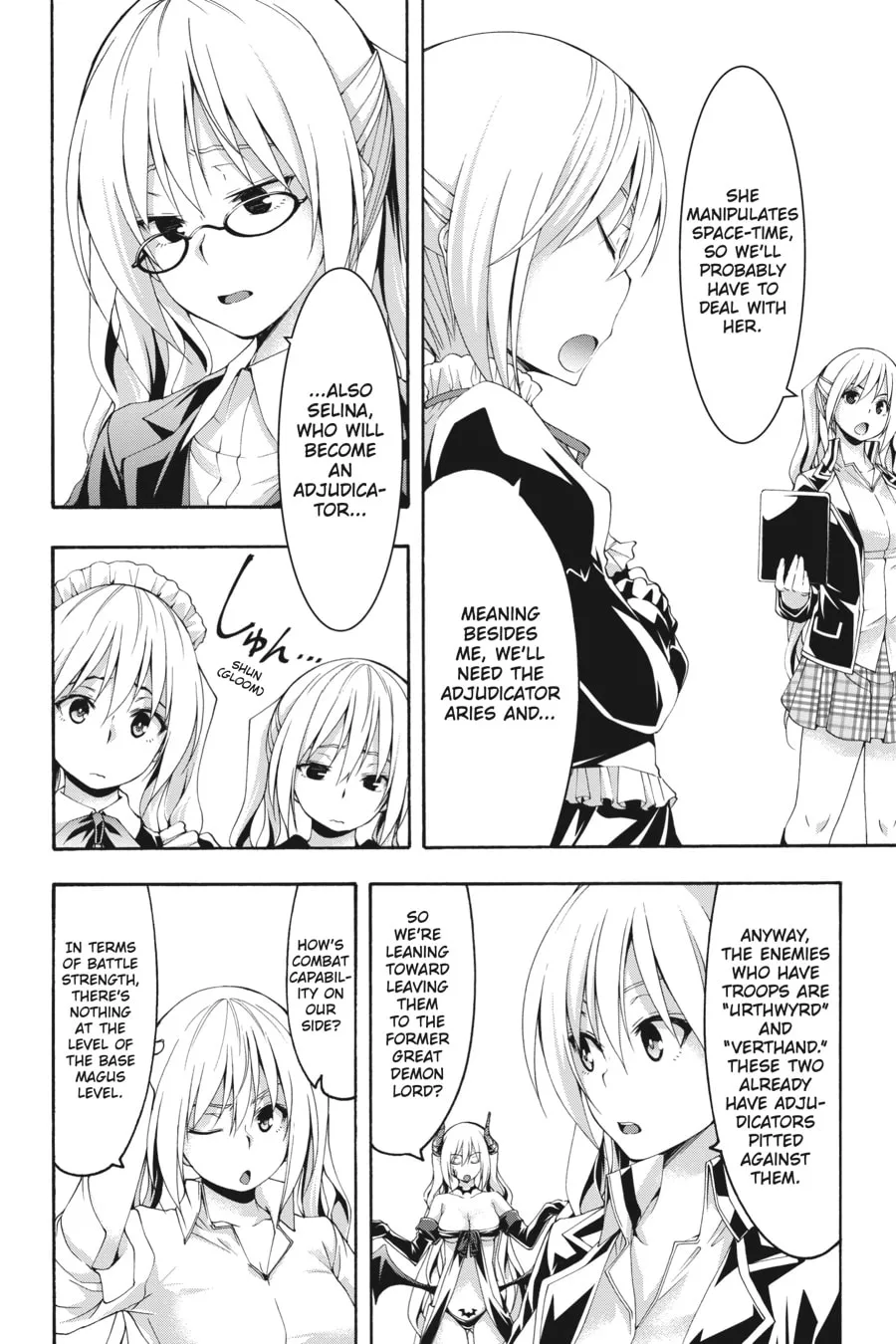 Trinity Seven: The Seven Magicians Chapter 115 page 11 - 
