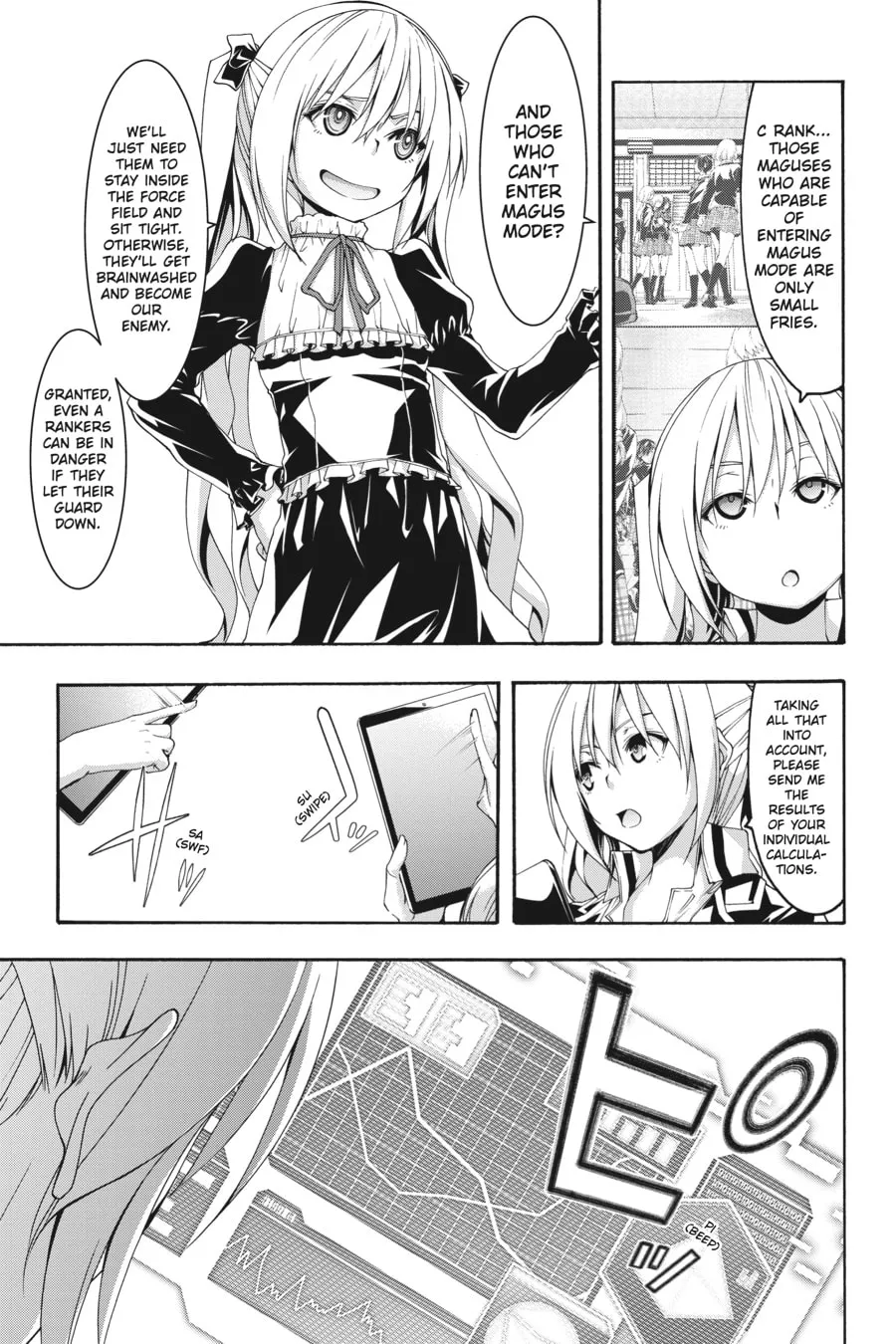 Trinity Seven: The Seven Magicians Chapter 115 page 14 - 