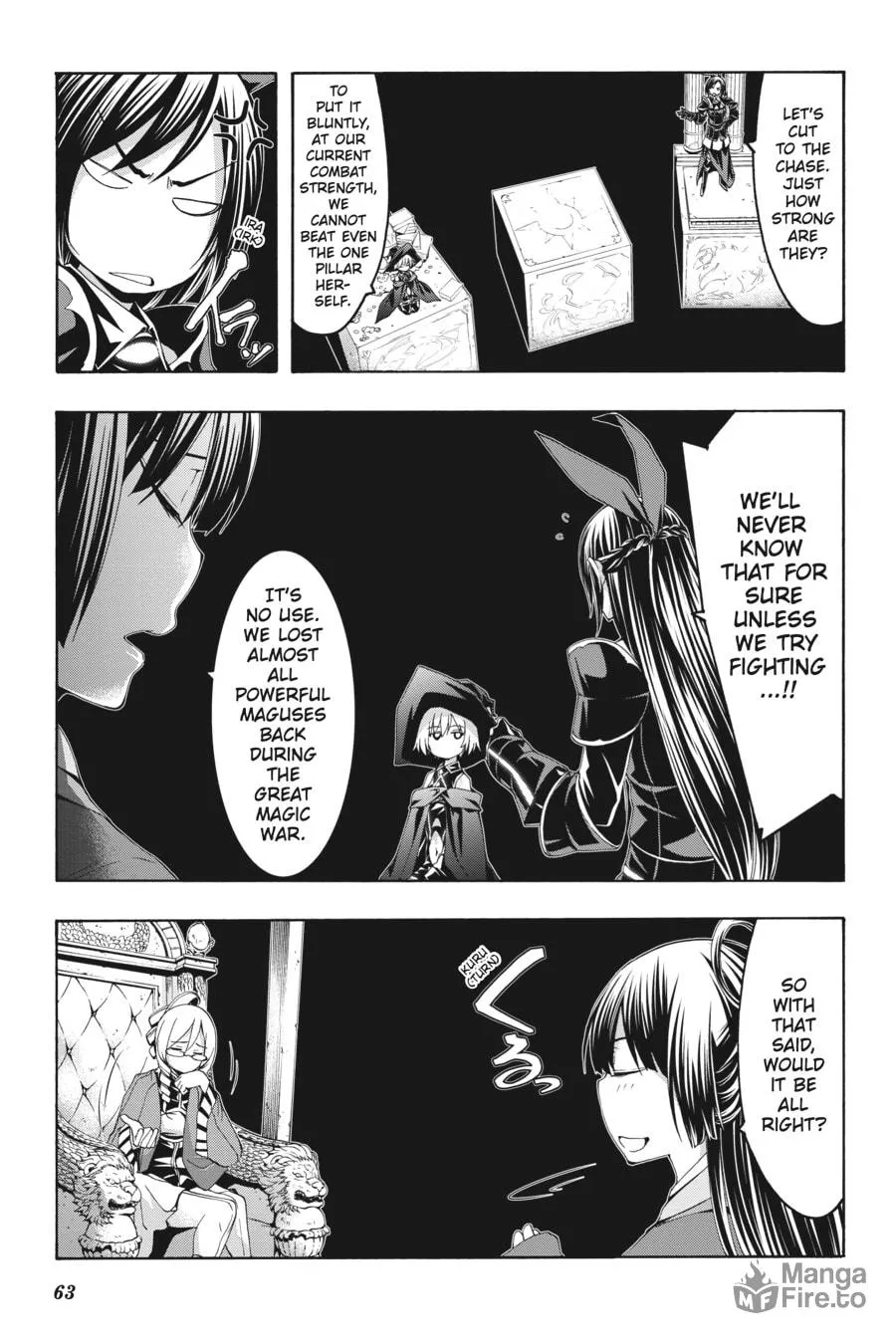 Trinity Seven: The Seven Magicians Chapter 115 page 30 - 
