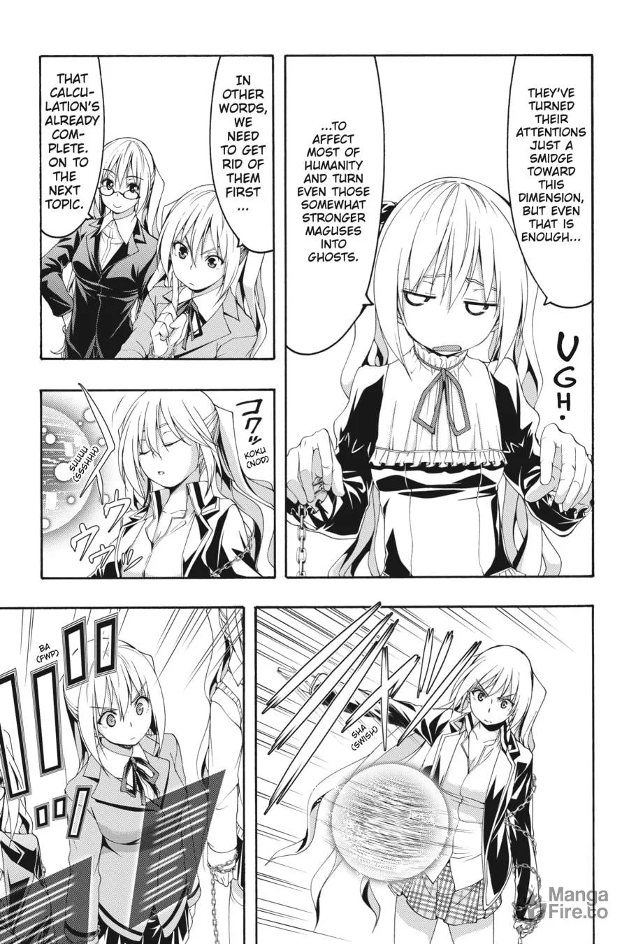 Trinity Seven: The Seven Magicians Chapter 115 page 9 - 