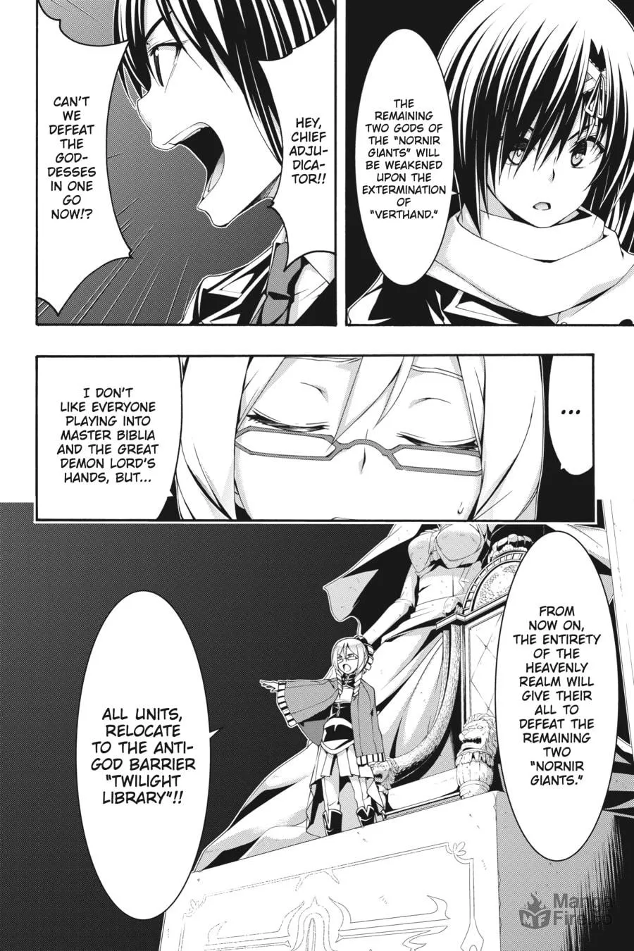 Trinity Seven: The Seven Magicians Chapter 116 page 21 - 