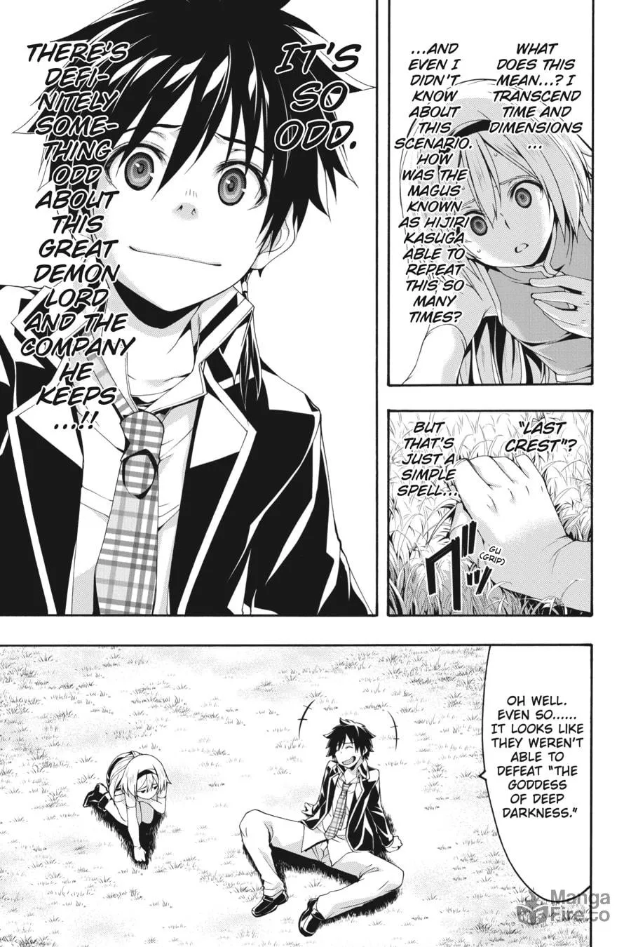 Trinity Seven: The Seven Magicians Chapter 116 page 24 - 
