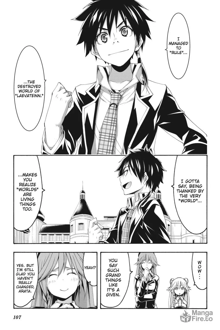 Trinity Seven: The Seven Magicians Chapter 117 page 3 - 