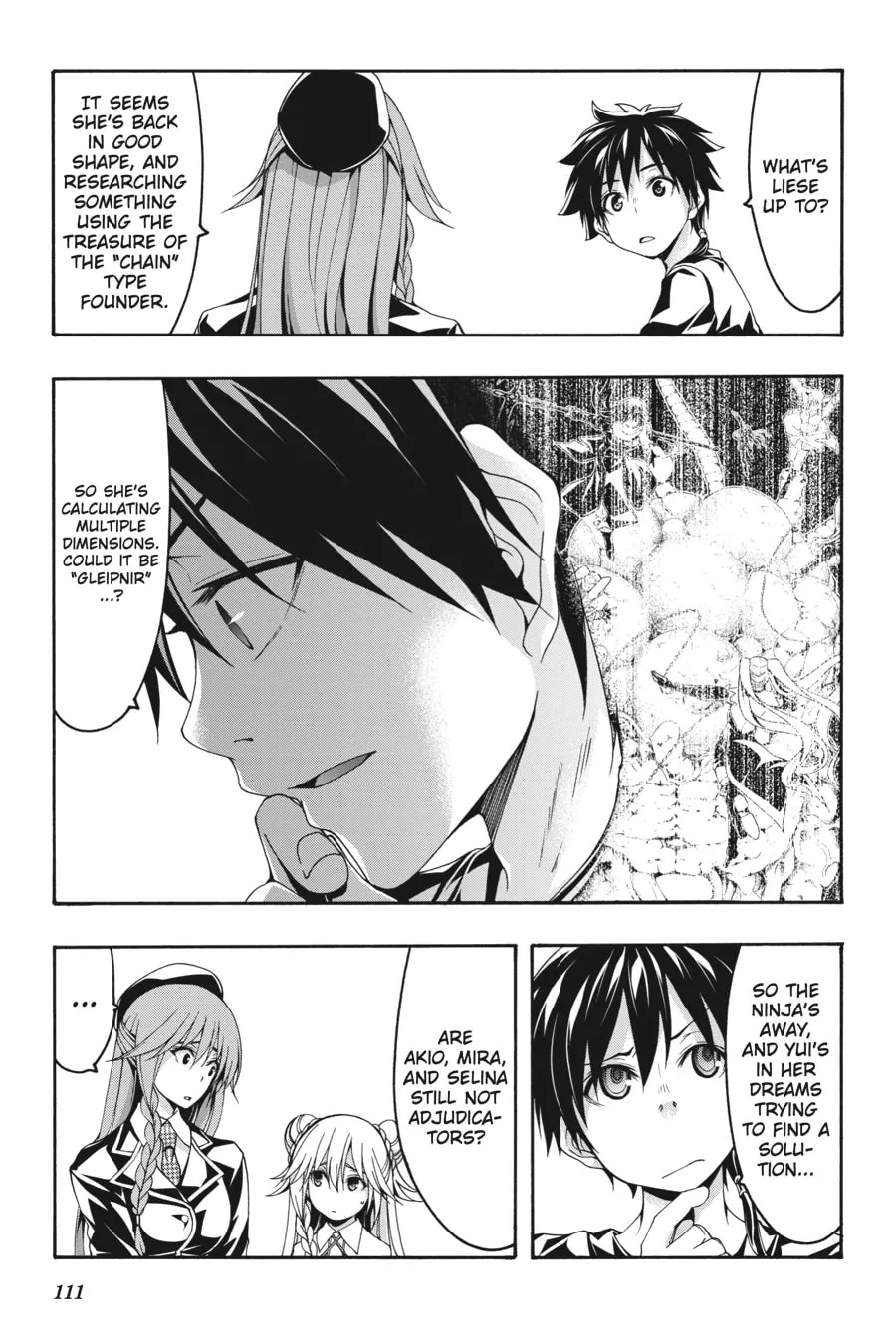 Trinity Seven: The Seven Magicians Chapter 117 page 7 - 