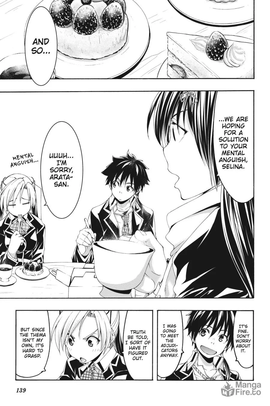 Trinity Seven: The Seven Magicians Chapter 118 page 3 - 