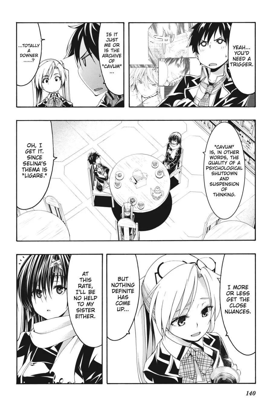 Trinity Seven: The Seven Magicians Chapter 118 page 4 - 