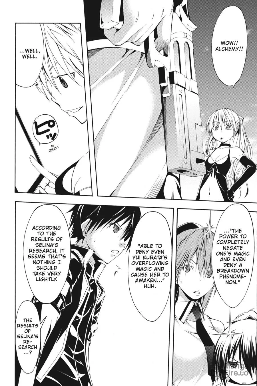 Trinity Seven: The Seven Magicians Chapter 12 page 20 - 