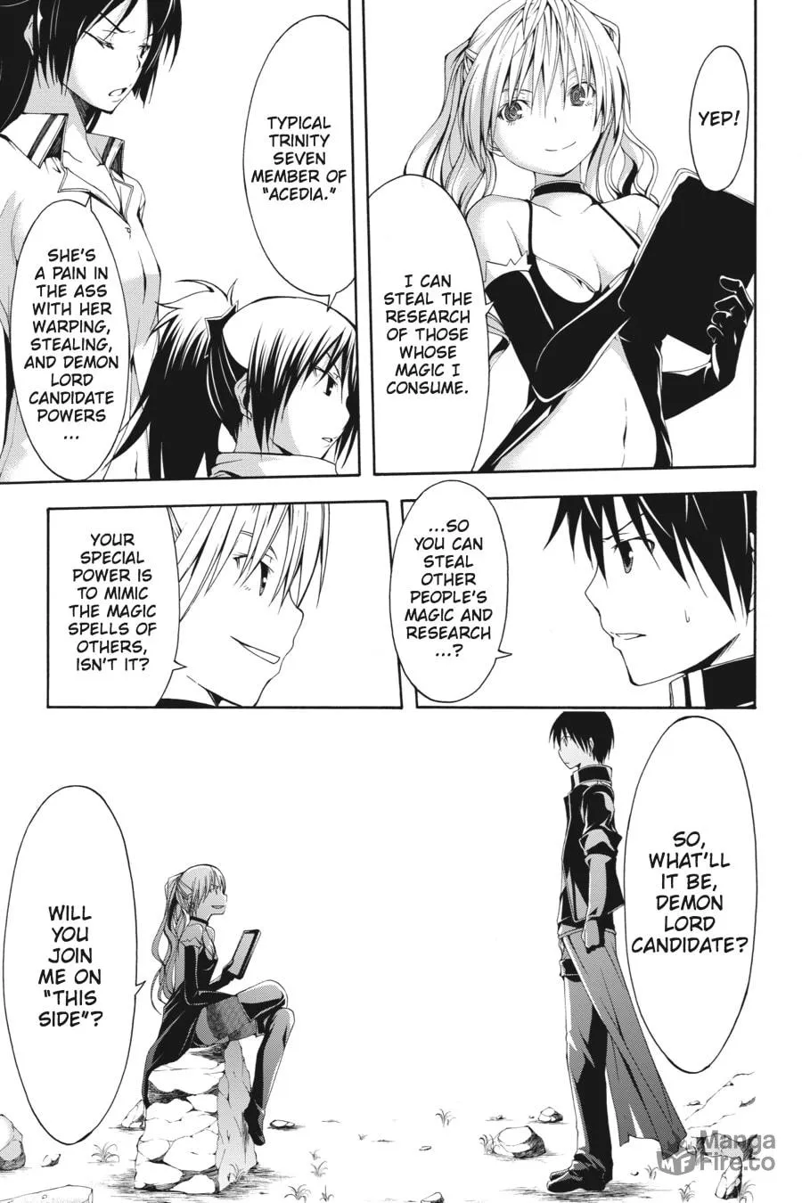 Trinity Seven: The Seven Magicians Chapter 12 page 21 - 