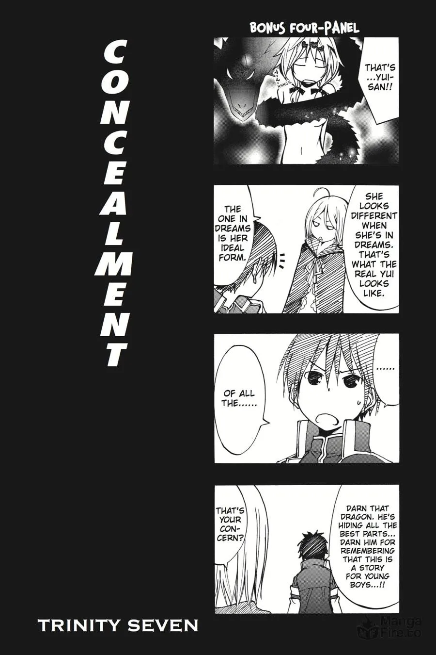 Trinity Seven: The Seven Magicians Chapter 12 page 33 - 