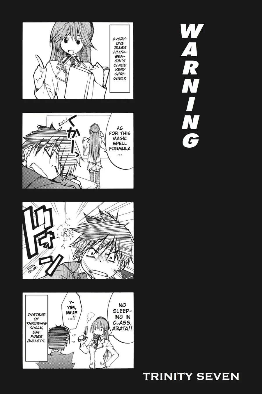 Trinity Seven: The Seven Magicians Chapter 12 page 34 - 