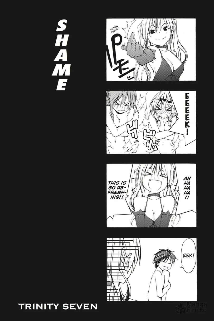 Trinity Seven: The Seven Magicians Chapter 12 page 35 - 