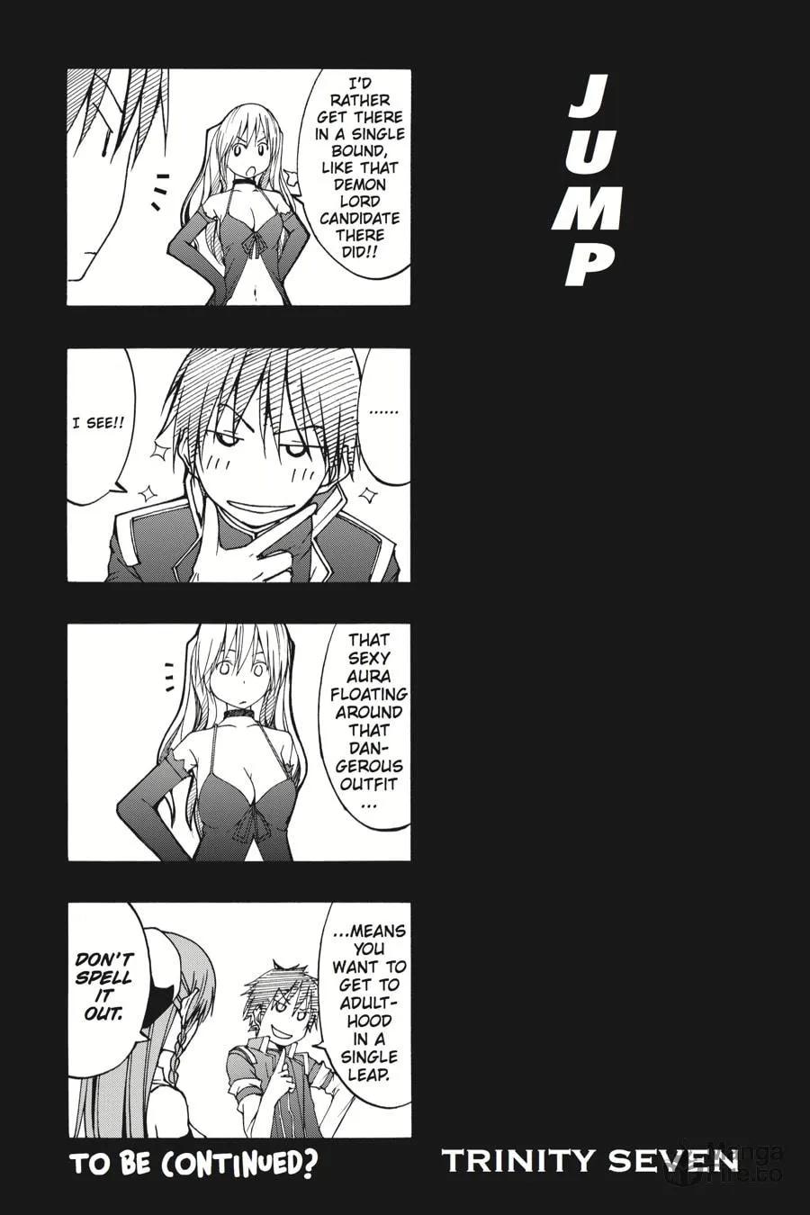 Trinity Seven: The Seven Magicians Chapter 12 page 36 - 