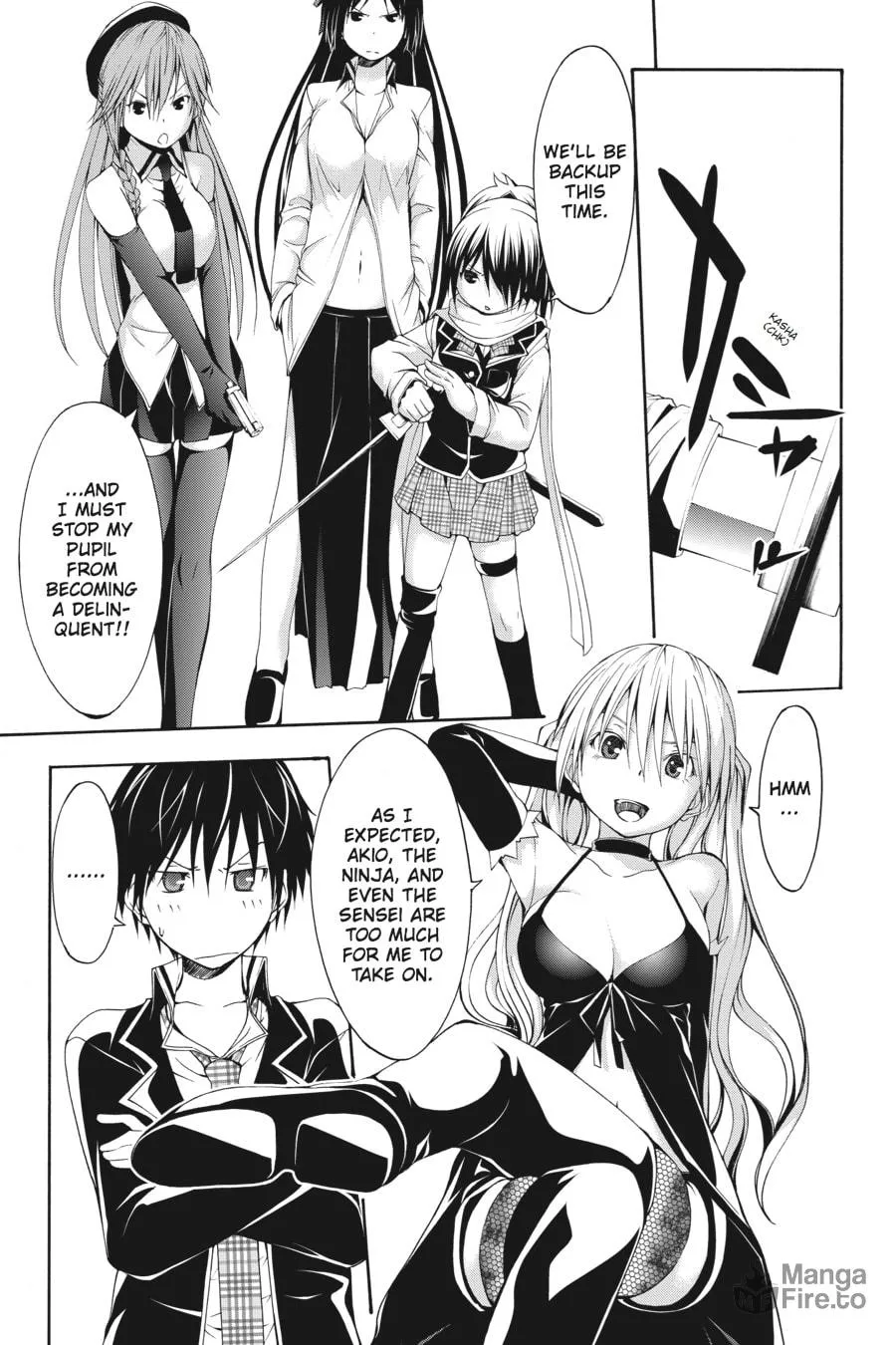 Trinity Seven: The Seven Magicians Chapter 12 page 9 - 