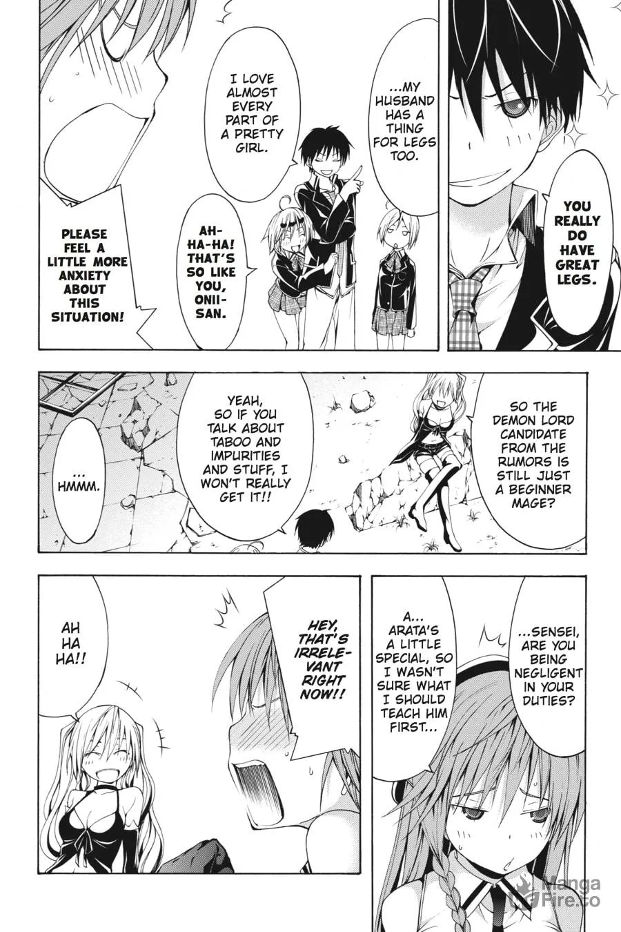 Trinity Seven: The Seven Magicians Chapter 12 page 10 - 