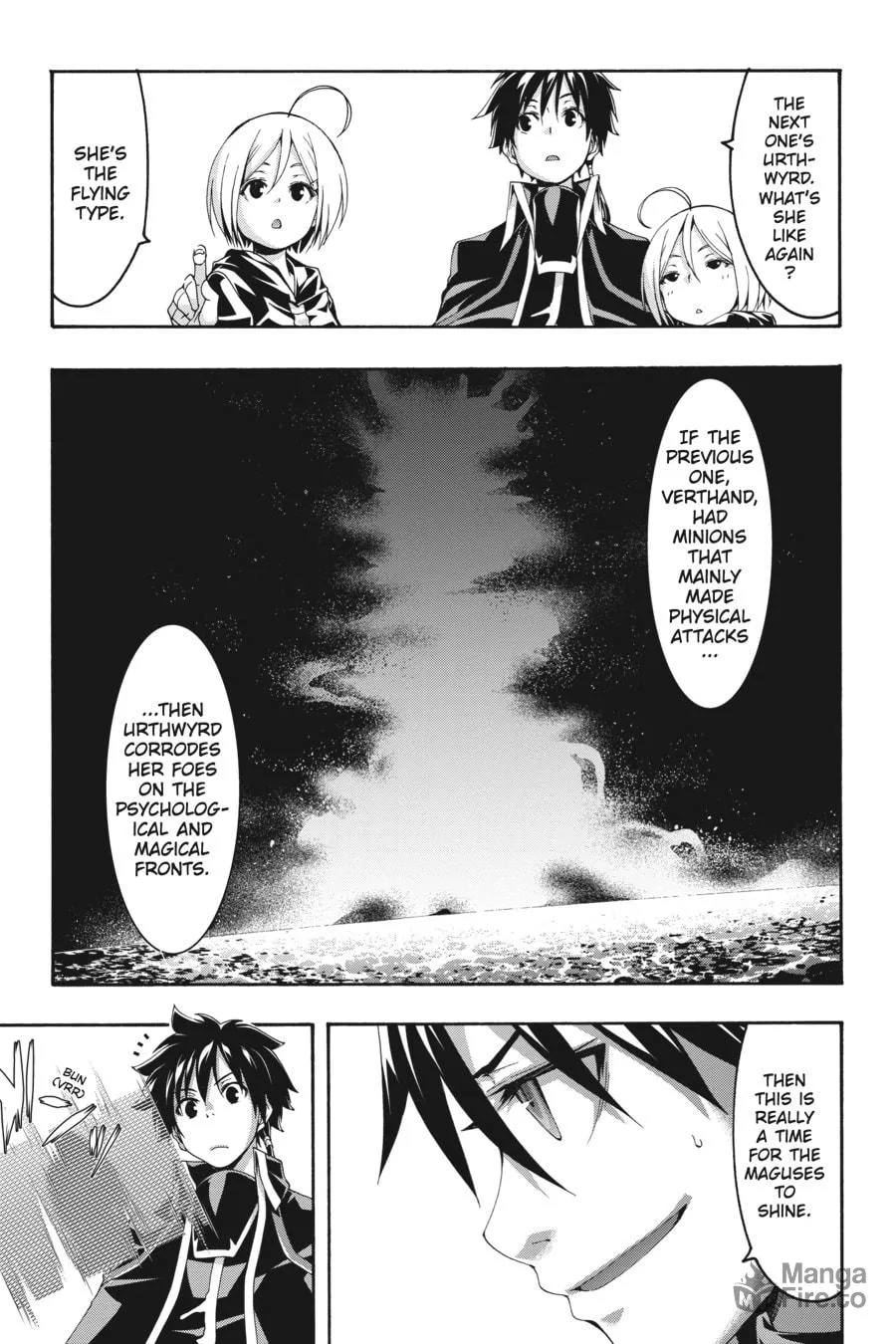 Trinity Seven: The Seven Magicians Chapter 120 page 3 - 