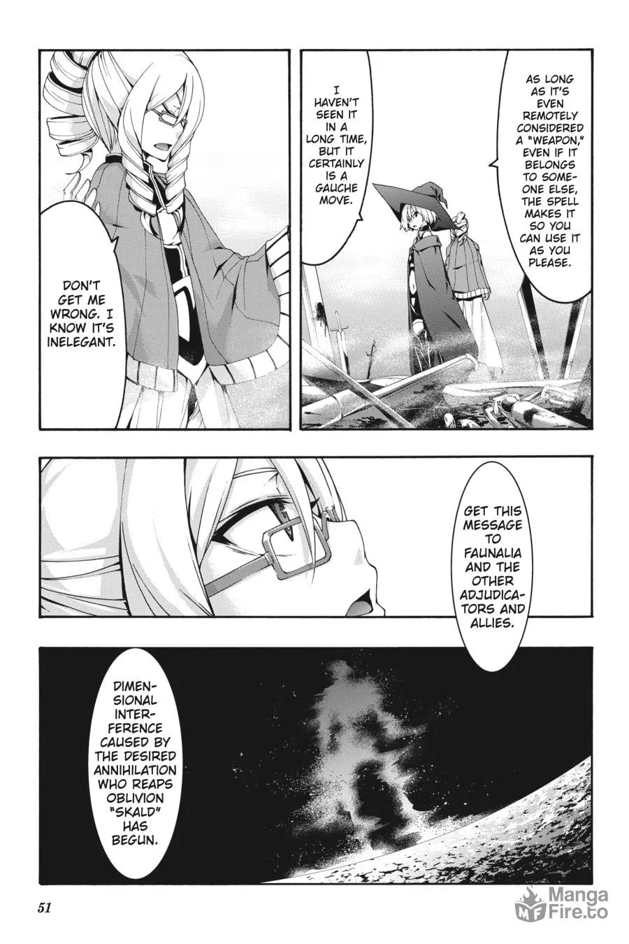 Trinity Seven: The Seven Magicians Chapter 120 page 25 - 