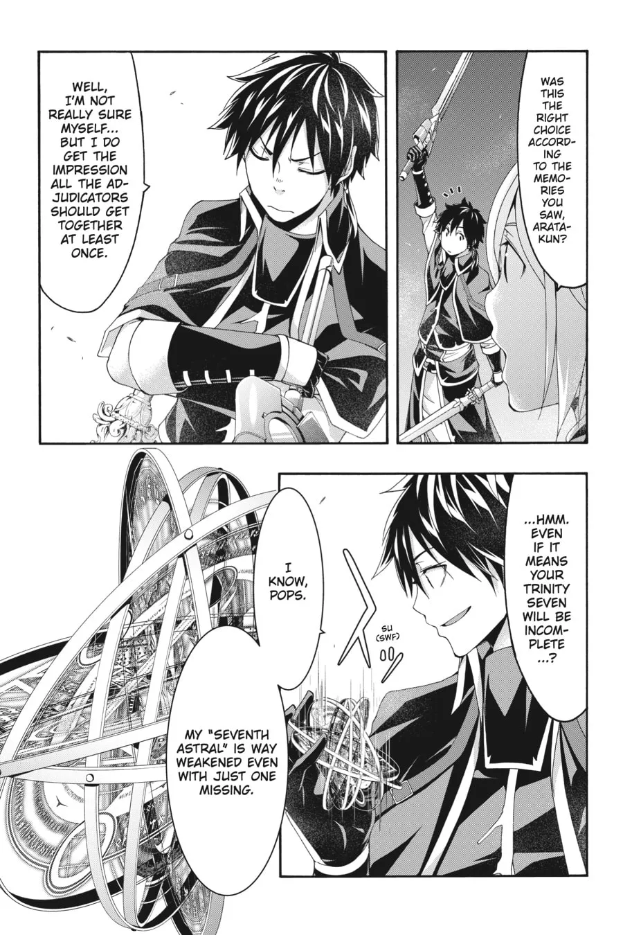 Trinity Seven: The Seven Magicians Chapter 121 page 7 - 