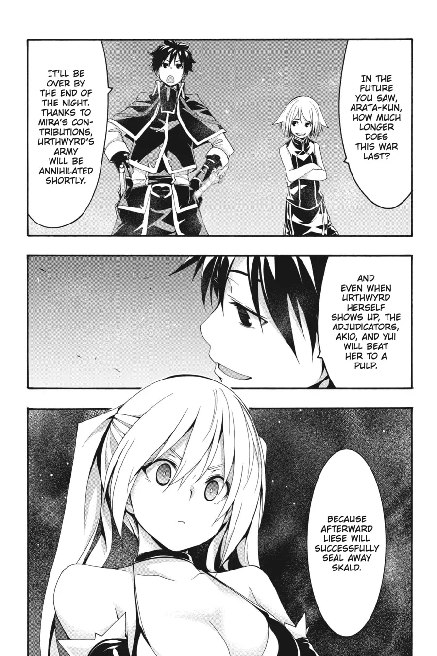 Trinity Seven: The Seven Magicians Chapter 121 page 8 - 