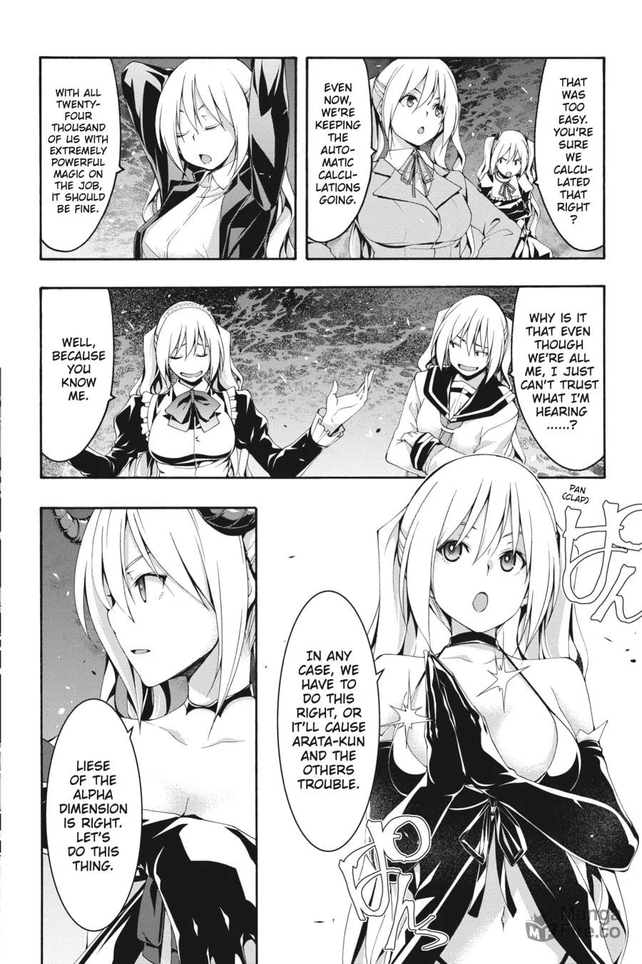 Trinity Seven: The Seven Magicians Chapter 121 page 10 - 