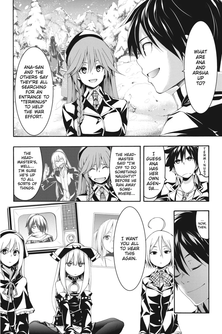 Trinity Seven: The Seven Magicians Chapter 122 page 22 - 