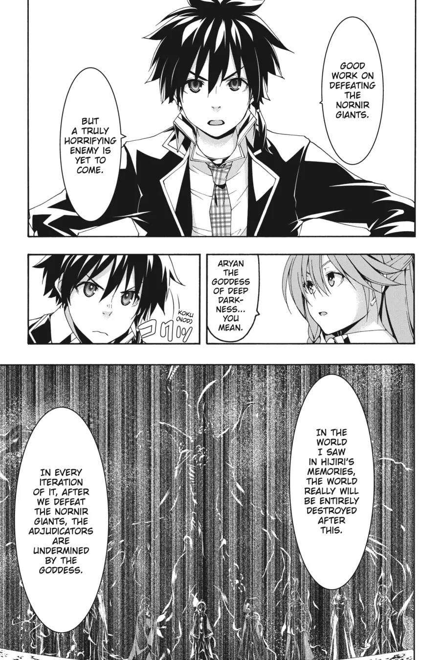 Trinity Seven: The Seven Magicians Chapter 122 page 23 - 