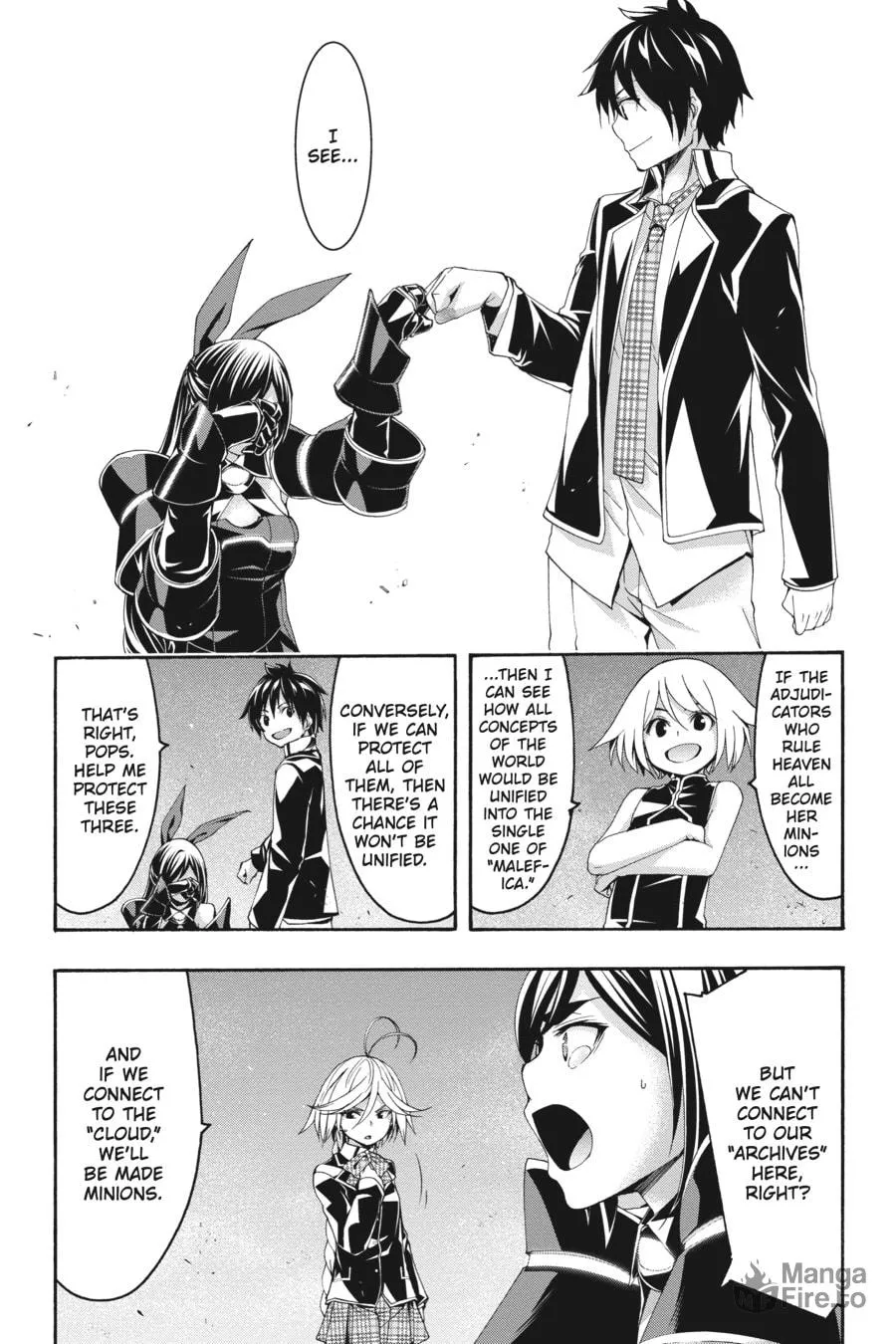 Trinity Seven: The Seven Magicians Chapter 124 page 6 - 