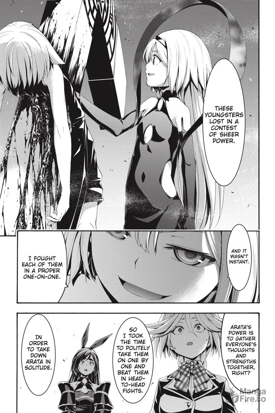 Trinity Seven: The Seven Magicians Chapter 125 page 3 - 