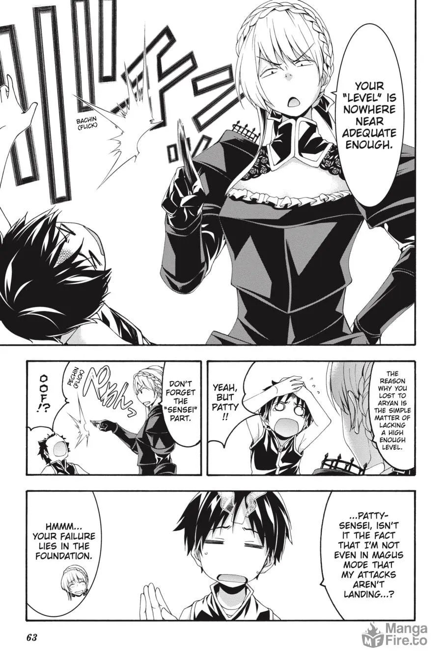 Trinity Seven: The Seven Magicians Chapter 127 page 3 - 
