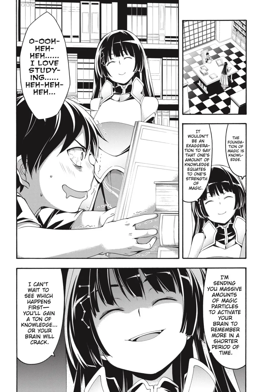 Trinity Seven: The Seven Magicians Chapter 127 page 8 - 