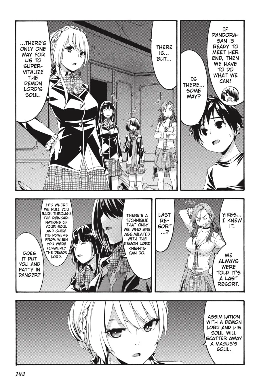 Trinity Seven: The Seven Magicians Chapter 128 page 19 - 